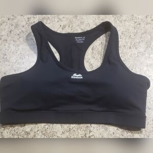 Reebok Women's Sports Bra, XL, Medium Support, Black, LNC
